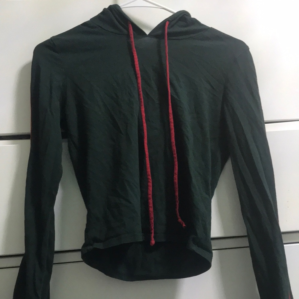 Hooded croptop